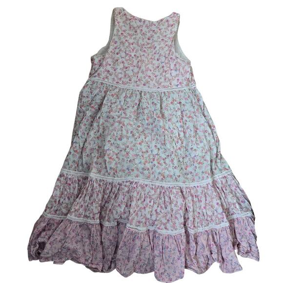 LoveShack Fancy Target Camille Tiered Ruffle Boho Midi Dress Small - Picture 9 of 9